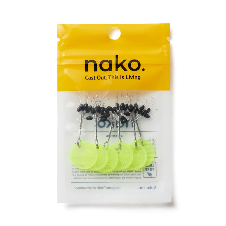 Nako Bobber Stoppers - Medium Black 36pk