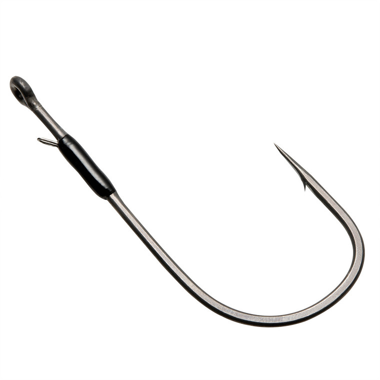 Nako Power Flipping Hooks - 4/0 Teflon Black 5pk