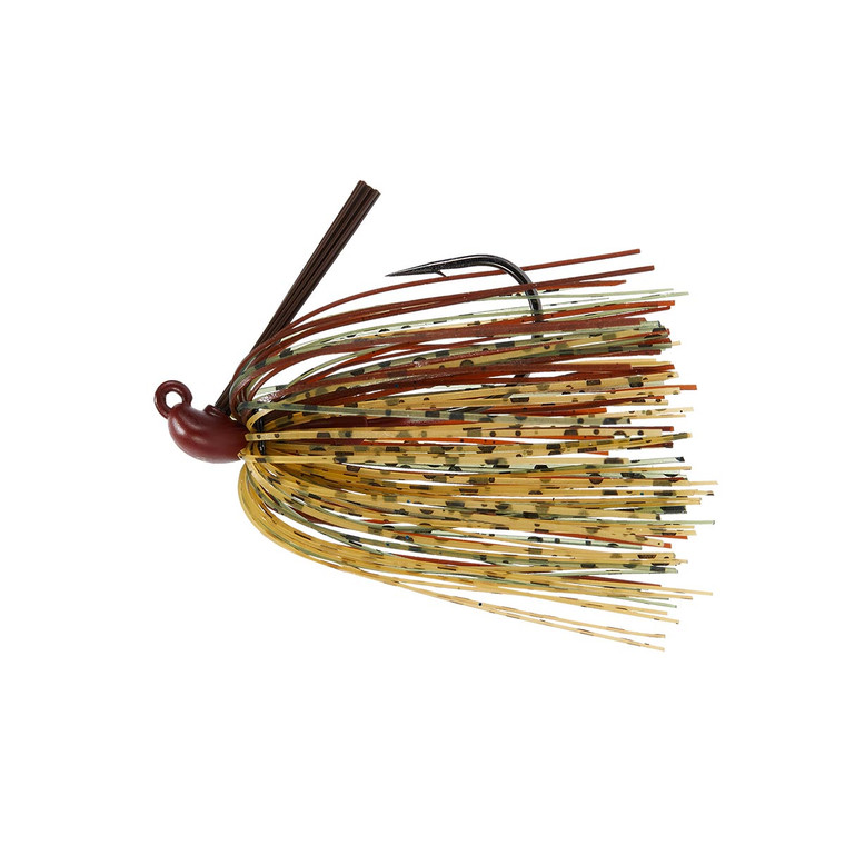Nako Tungsten Flipping Jig - 3/8oz Dark Pumpkin Brown
