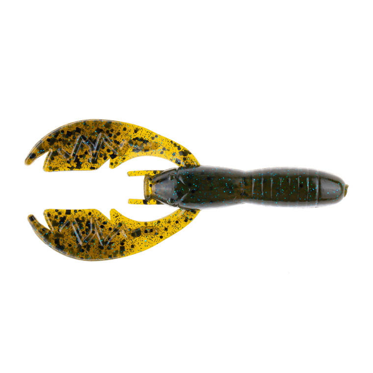 BaitFuel Baby Paca Craw - 3.75'' Green Pkn Blue 9pk