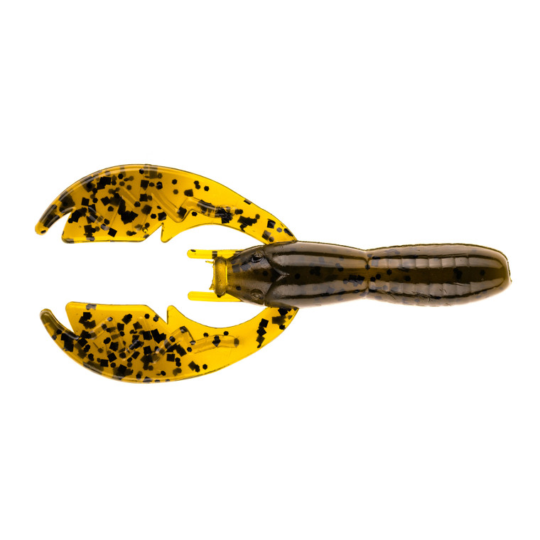 BaitFuel Baby Paca Craw - 3.75'' Green Pumpkin 9pk