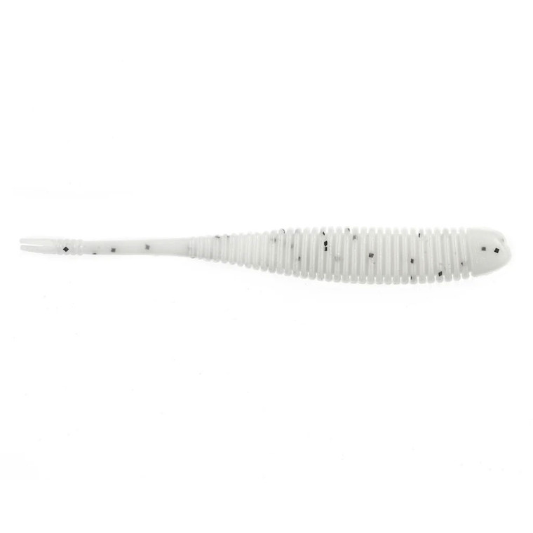 BaitFuel Flat Sided Shad - 3.5'' White