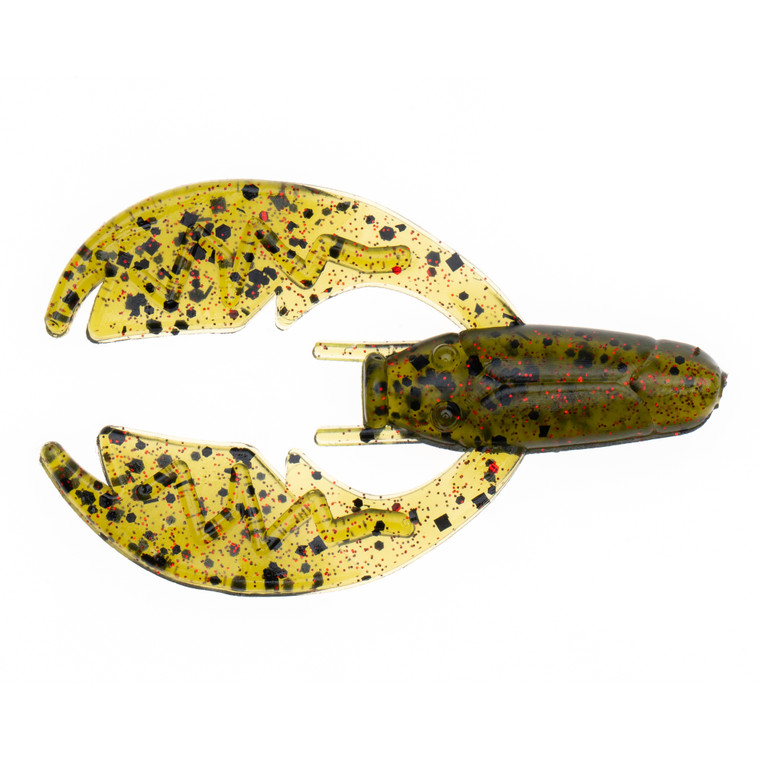 BaitFuel Paca Chunk - 3'' Watermelon Crawfish 6pk