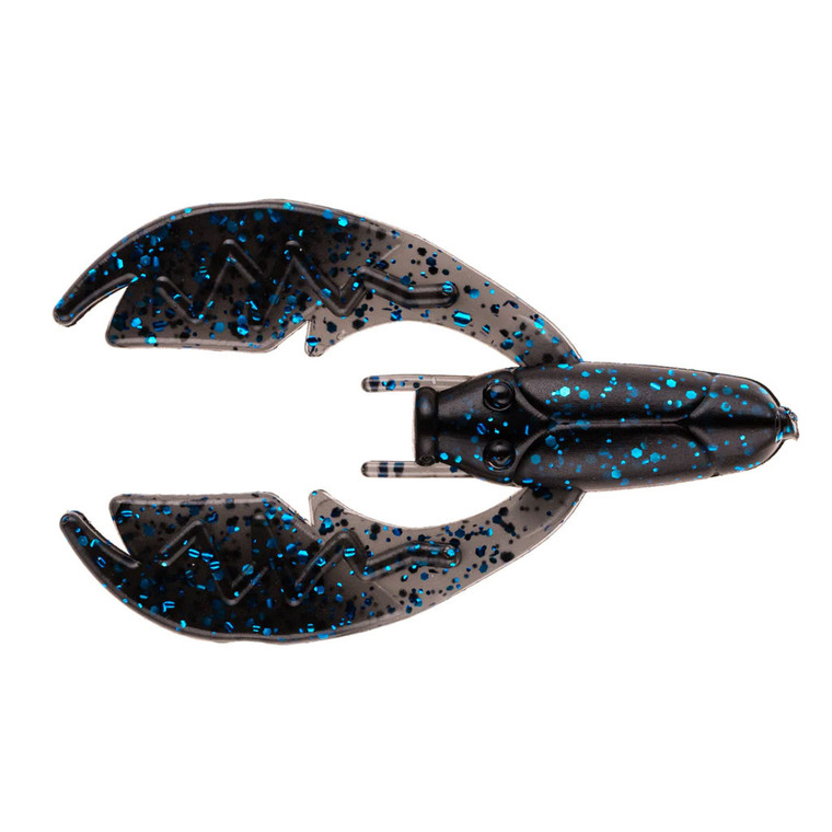 BaitFuel Tiny Paca Chunk - 2'' Black Blue Flake 7pk
