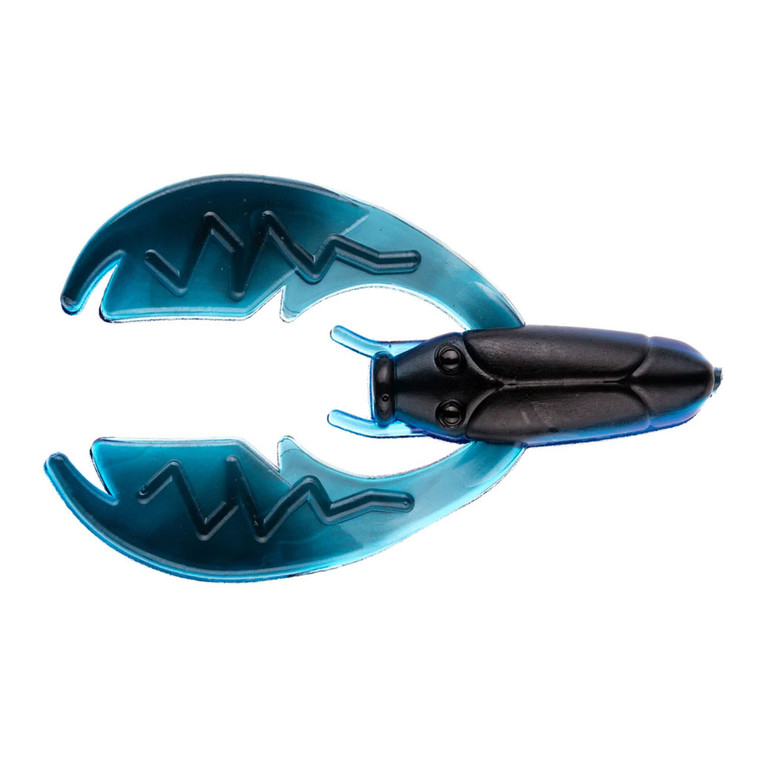 BaitFuel Tiny Paca Chunk - 2'' Black/Blue 7pk