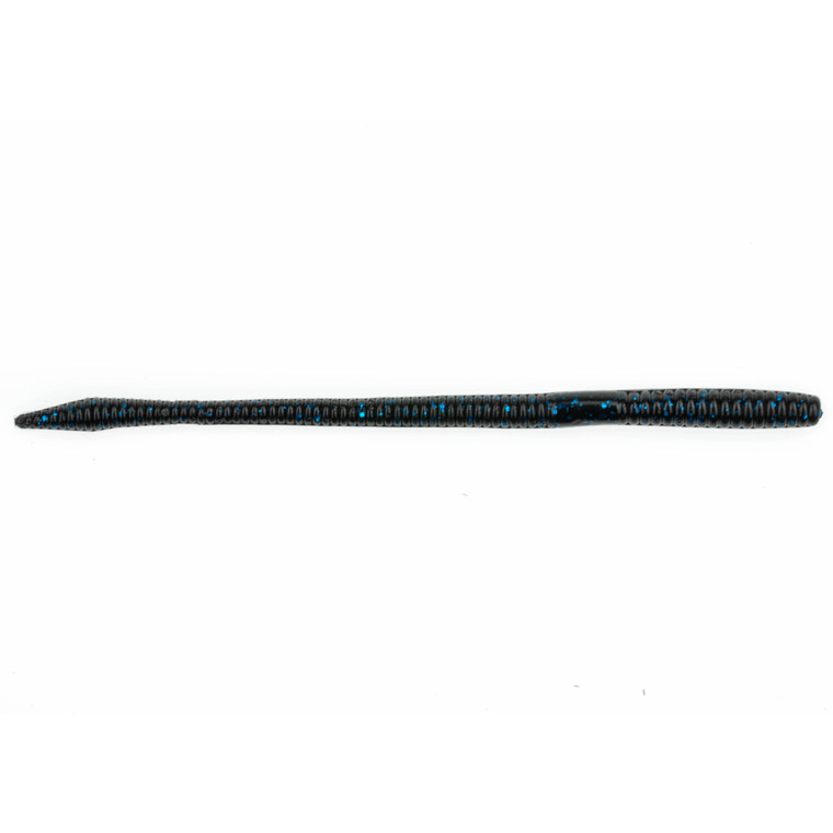 BaitFuel T-Mac - 6.5'' Black Blue Flake 20pk