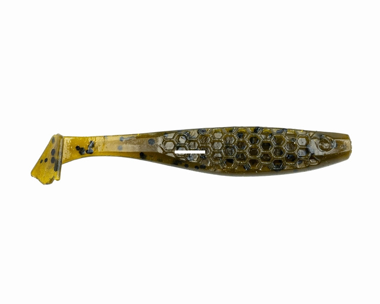 Netbait - BaitFuel HexTek Blip Minnow - 3'' Green Pumpkin