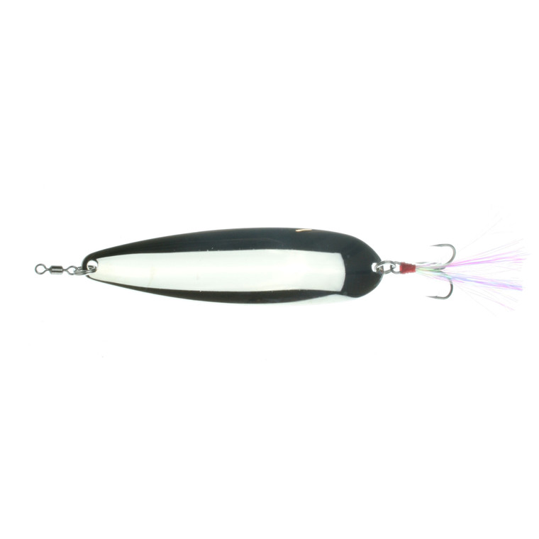 Nichols Flutter Spoon 5'' - 1.125oz Silver Chrome