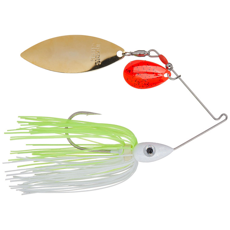 Nichols Pulsator Kicker - C/W 1/2oz White/Chartreuse