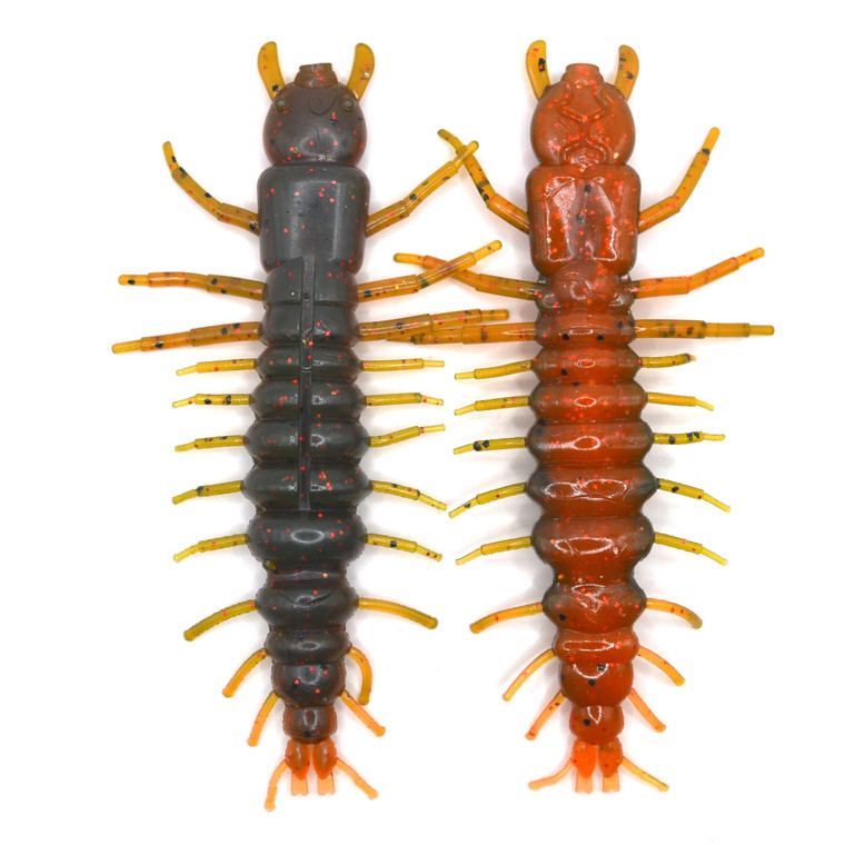 Nikko Hellgrammite - 4.25'' Green Pkn Orange 3pk