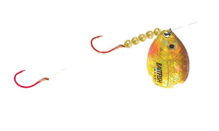 Northland Baitfish SpinnHarn - #4 - #2 Gold Shiner