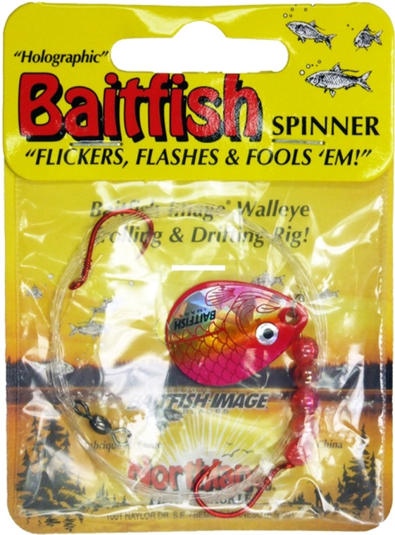 Northland Baitfish SpinnHarn - #4 Dace Pink