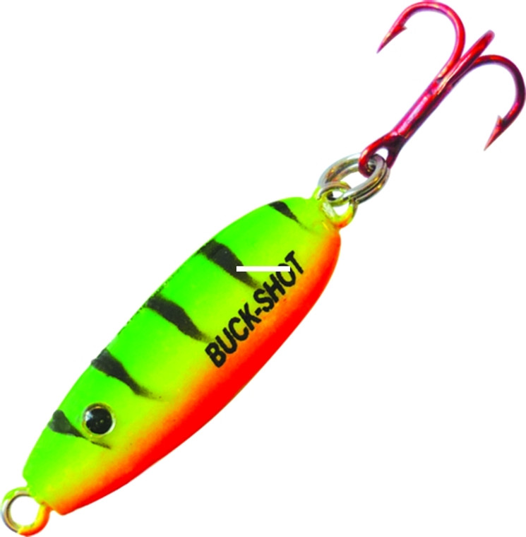 Northland Buck-Shot Spoon - 1/4oz UV Firetiger