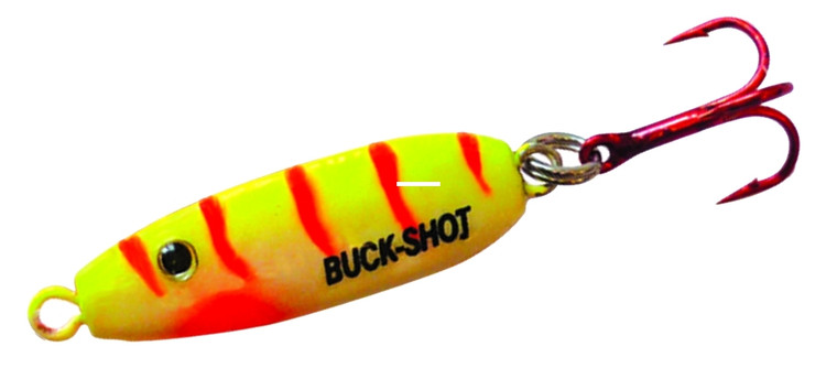 Northland Buck-Shot Spoon - 1/8oz UV Electric Perch
