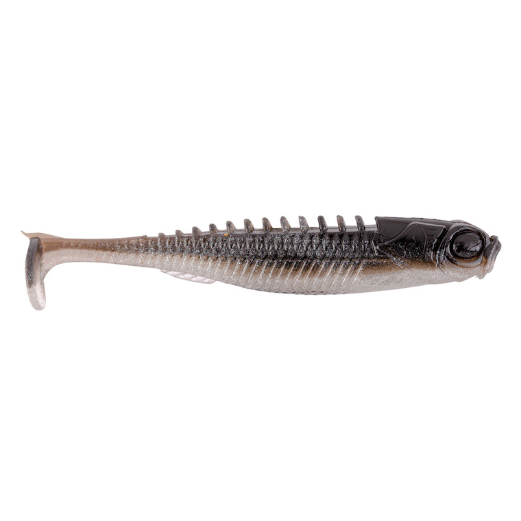 Northland EC Paddle Shad - 3.5'' Smoke Shad 5pk - ECPS35-50