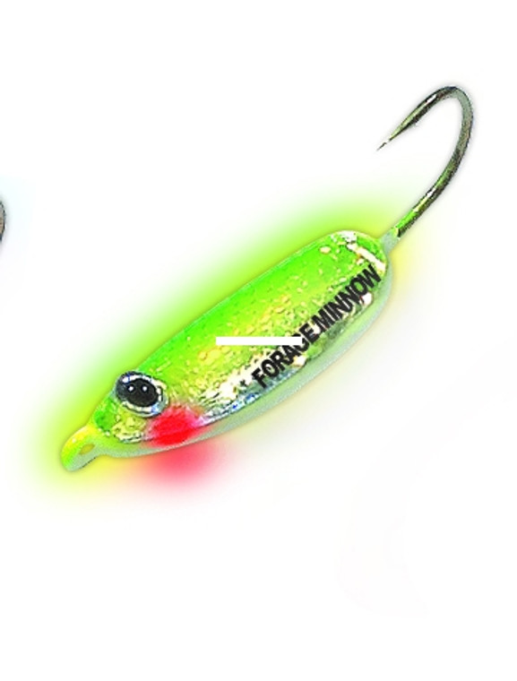 Northland Forage Minnow Jig - 1/8oz S-Glo Perch 2pk