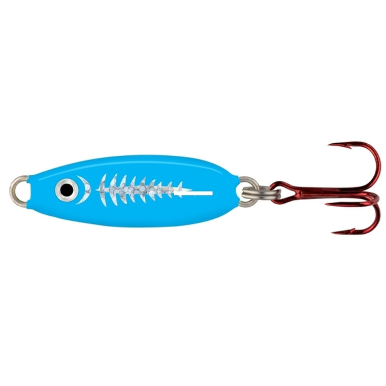 Northland Forage MinnowSpoon - 1/8oz SprGlo Exo Blue