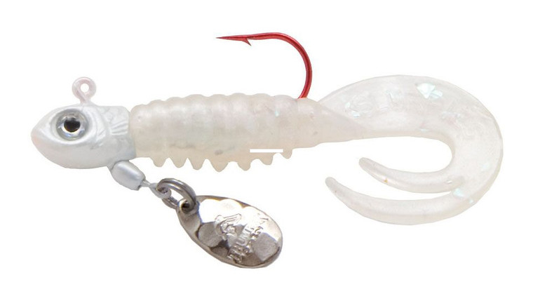 Northland ThumperCrappieKing - 1/32oz White Shad 2pk