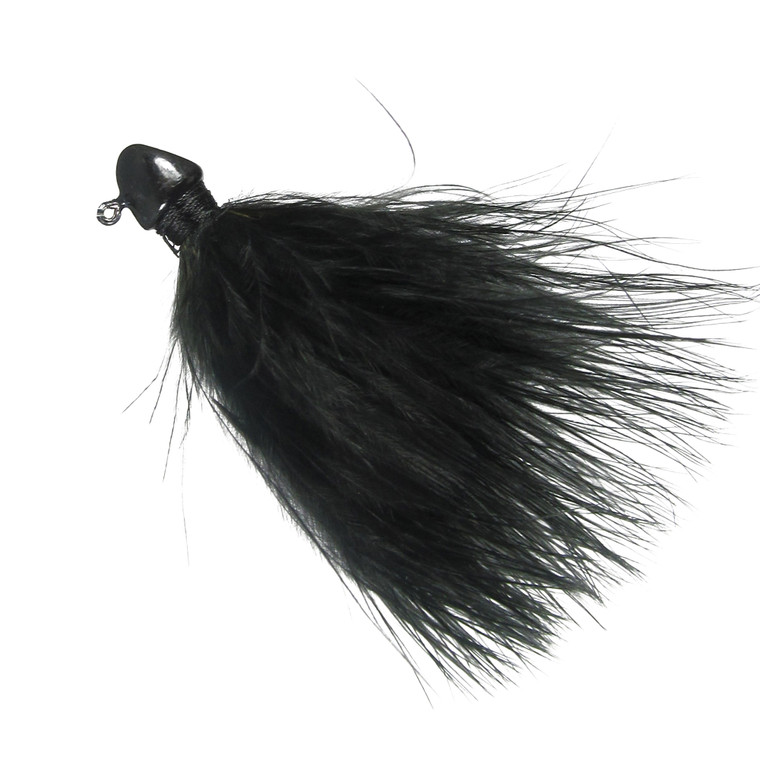 Outkast Feider Fly Jig - 3/32oz Black 2pk