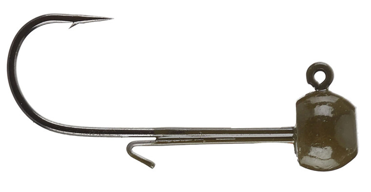 Outkast Perfect Ned Head - 3/16oz 1/0 Green Pumpkin 3pk