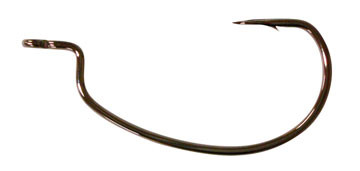 Owner Rig'n Hook - Size 1/0 Black Chrome 6pk