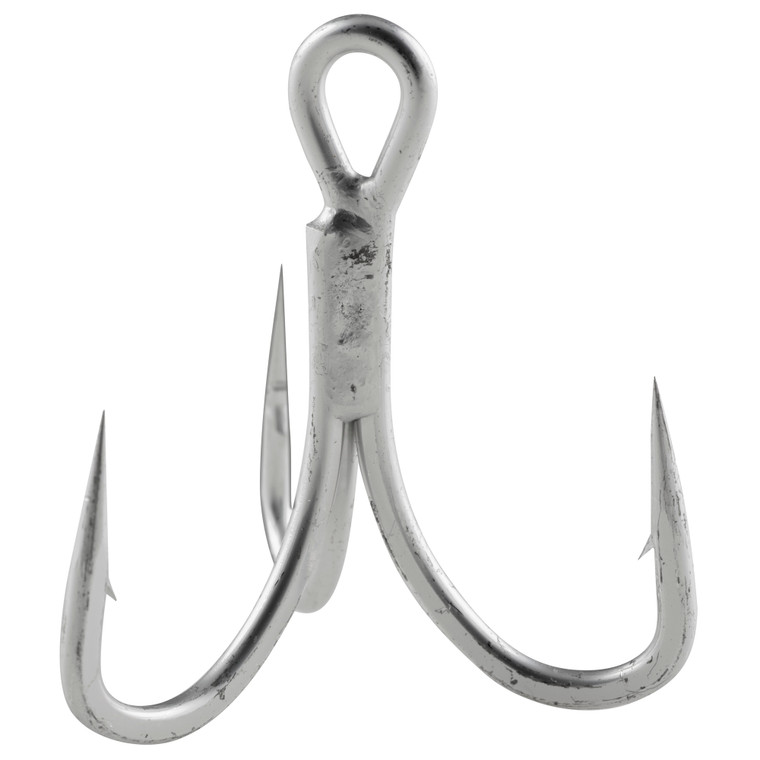 Owner STX58 Treble Hook - Size 6 Chrome 8pk