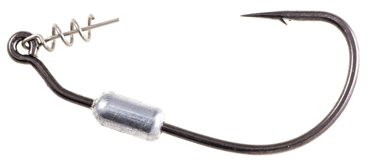 Owner Wgtd Twistlock; CPS - 3/16oz 4/0 Black Chrome 3pk
