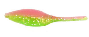 Bass Assassin Shad 1.5'' - Electric Chicken 15pk