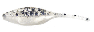 Bass Assassin Shad 1.5'' - Salt&Pepper Silver Phant 15p