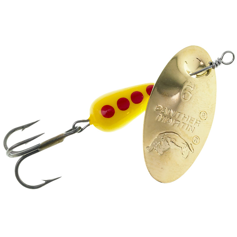 Panther Martin - Classic InLine Spin - Gold Yellow