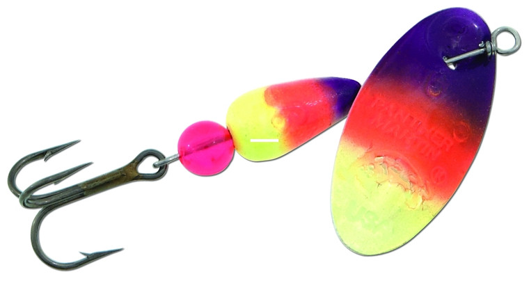 Panther Martin - FishSeeUV - 1/16oz IndCht/Orange/Purple