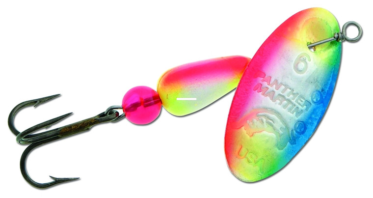 Panther Martin - FishSeeUV - 1/8oz Ind;Orange/White/Blue