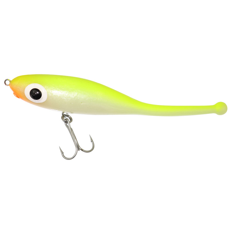 Paul Brown - MirrOLure SW PB Devil - 2/3oz 5.25'' Pearl Cht Back