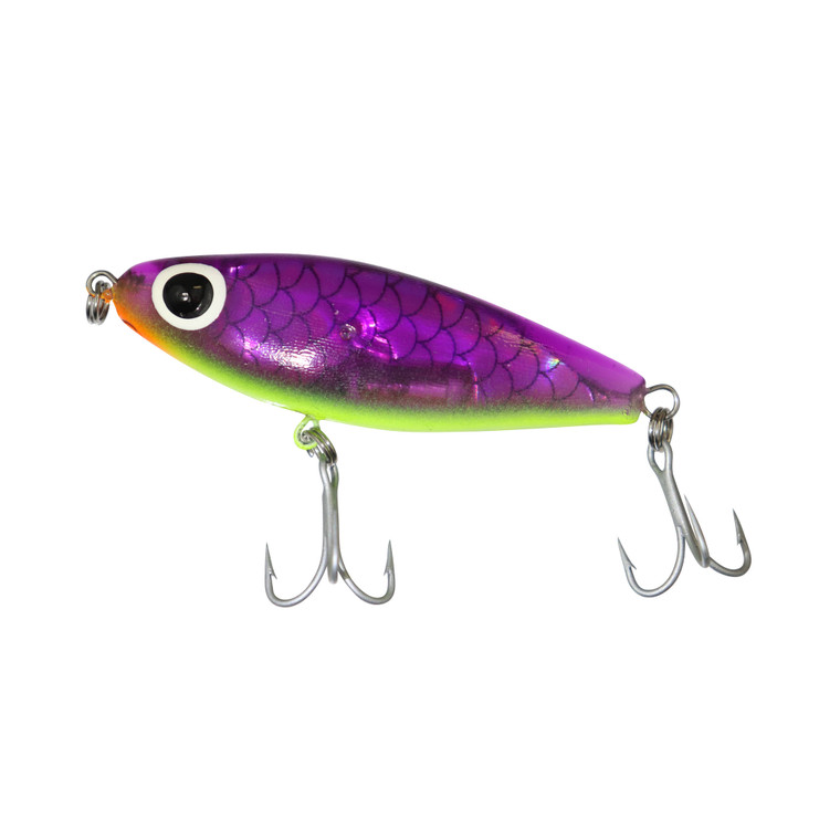 Paul Brown - MirrOLure SW PB Soft Dine - 3/8oz 2.5'' Purp/Chart