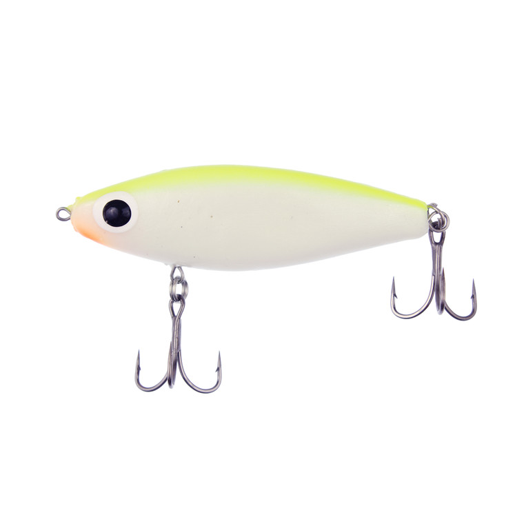 Paul Brown - MirrOLure SW PB Soft Dine XL - 1/2oz 3.25'' Pearl/Chart
