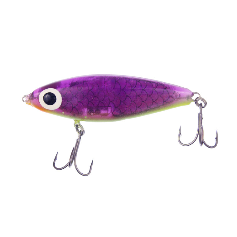 Paul Brown - MirrOLure SW PB Soft Dine XL - 1/2oz 3.25'' Purple/Chart