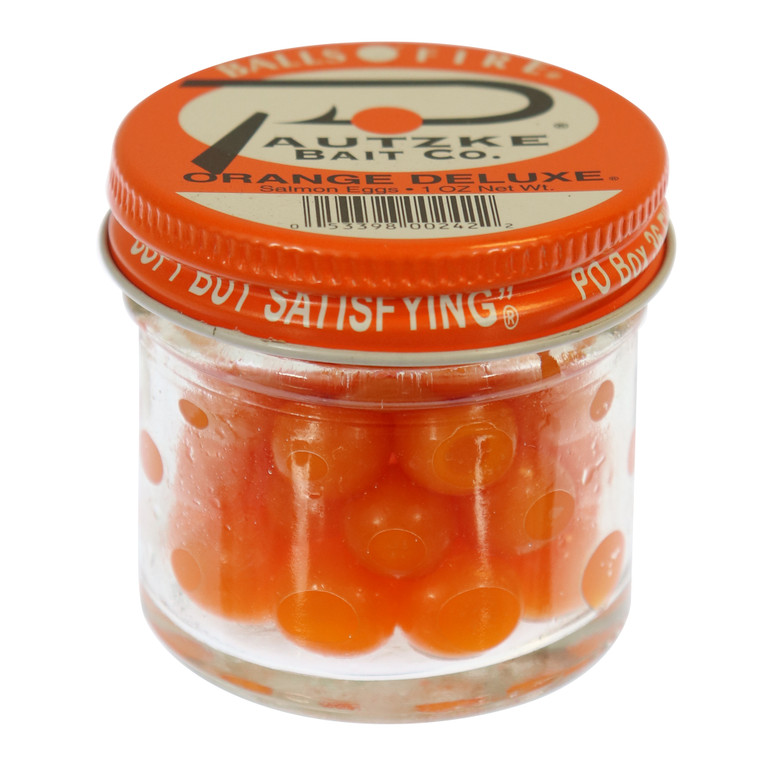 Pautzke BallsO'Fire SalmnEgg - 1oz Orange Deluxe