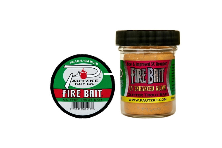 Pautzke Fire Bait - 1.5oz Peach/Garlic