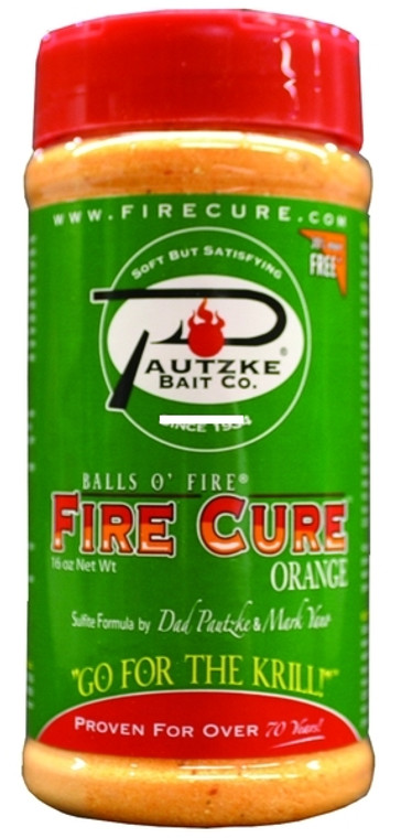 Pautzke Fire Cure - 16oz Orange