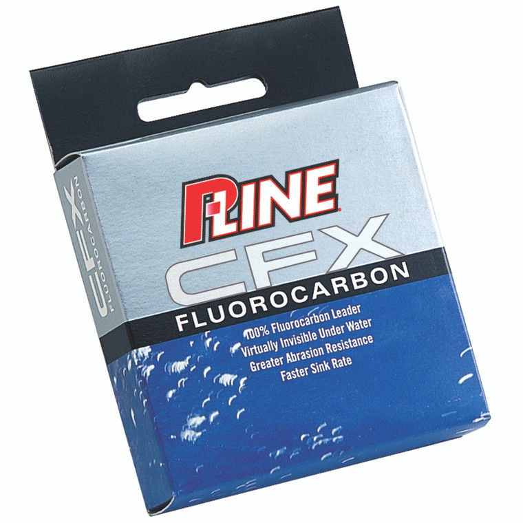 P-Line CFX FC Leader Coil - 25 Meter Clear 30 lb