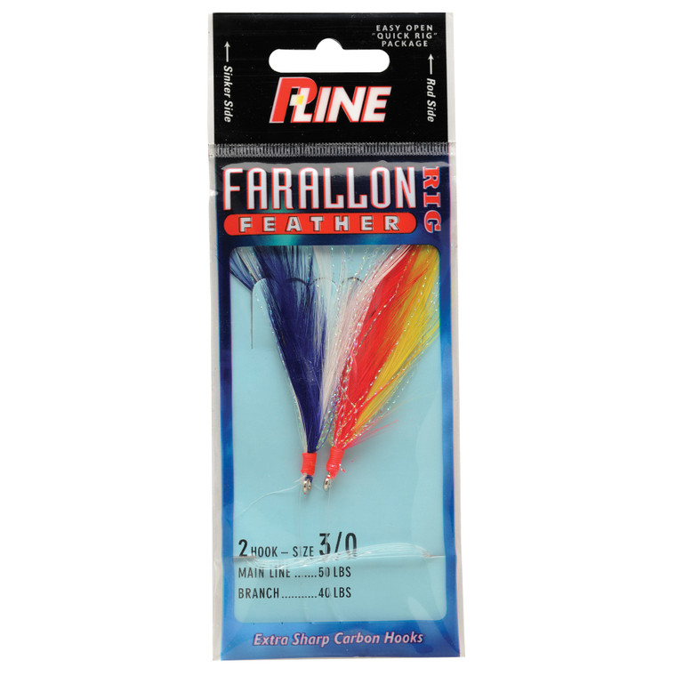 P-Line Farallon Feather - 3/0 Mixed 1pk