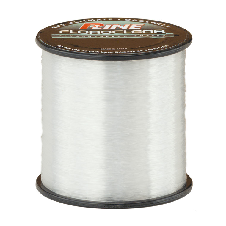 P-Line Floroclear 1/4 Spool - 600 yd Clear 12 lb