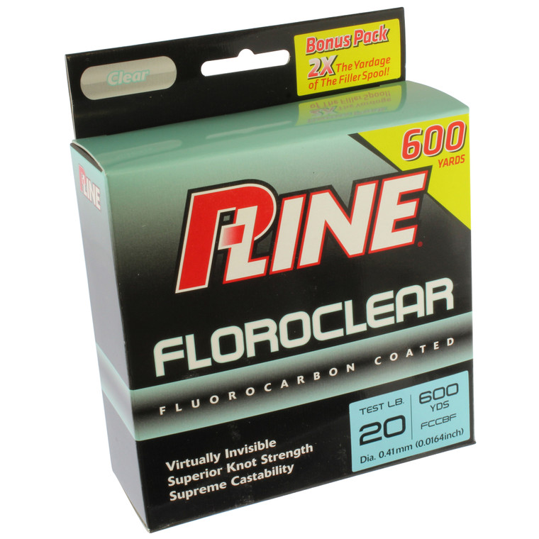 P-Line Floroclear Filler - 600 yd Clear 20 lb