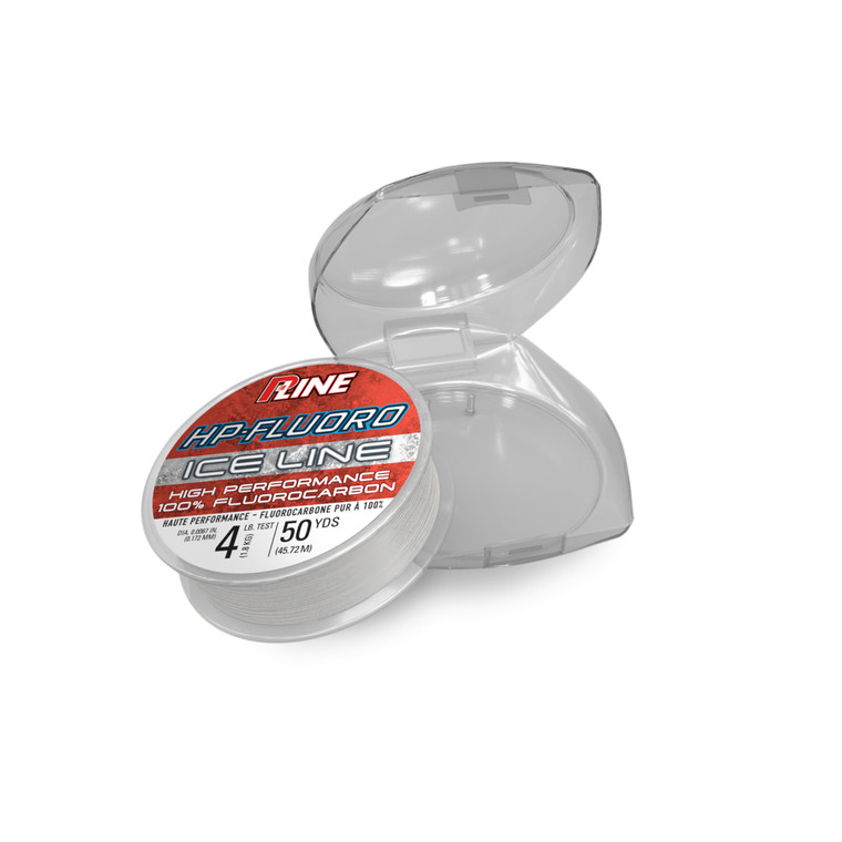 P-Line Hp 100% FC Ice Line - 50 yd Clear 10 lb - PFCI-10