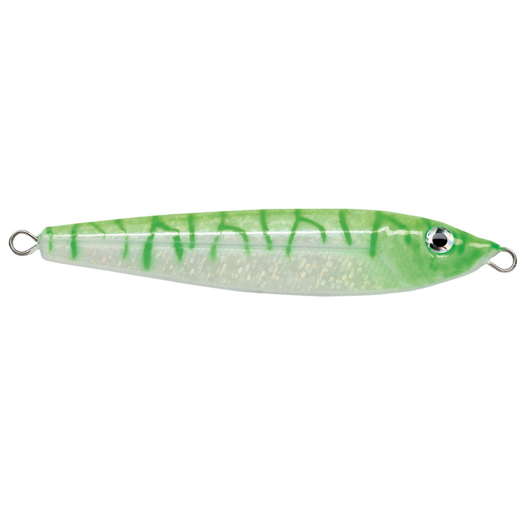 P-Line Laser Minnow - 2oz Dbl-Gow Green Tiger