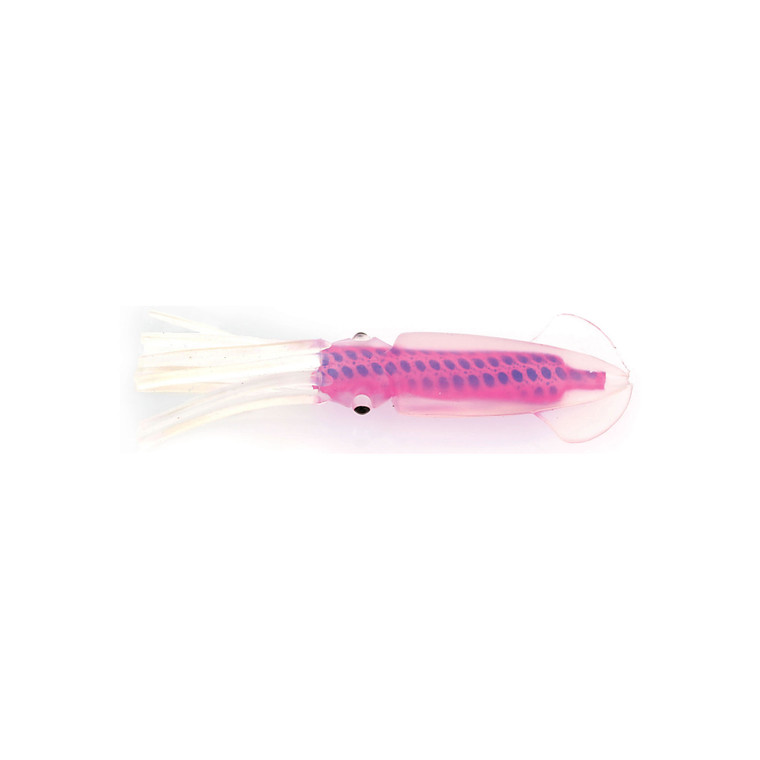 P-Line Rock Cod SQUID - (2)3.5'' SqdCl/PnkBdy/BlSpt