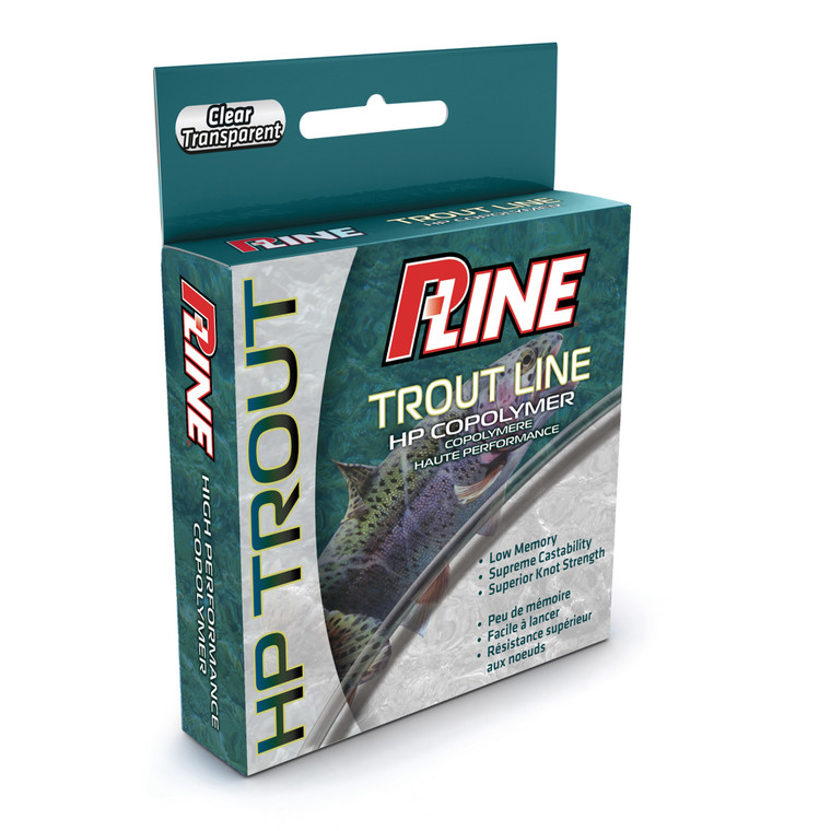 P-Line Trout Line - 150 yd Clear 6 lb