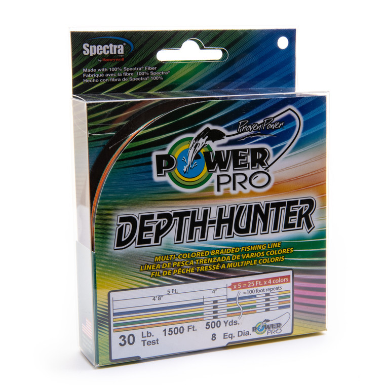 PowerPro Depth-Hunter - 30 lb 500 yd 4 Color
