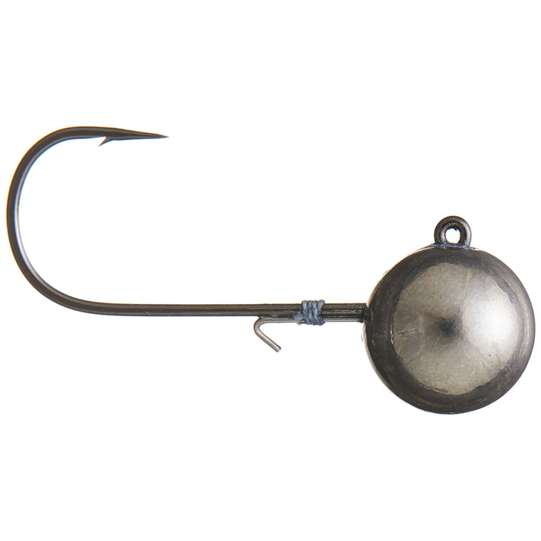 Queen LiveSonar Ball Jighead - Tungsten 3/0 1/2oz Silver 2p