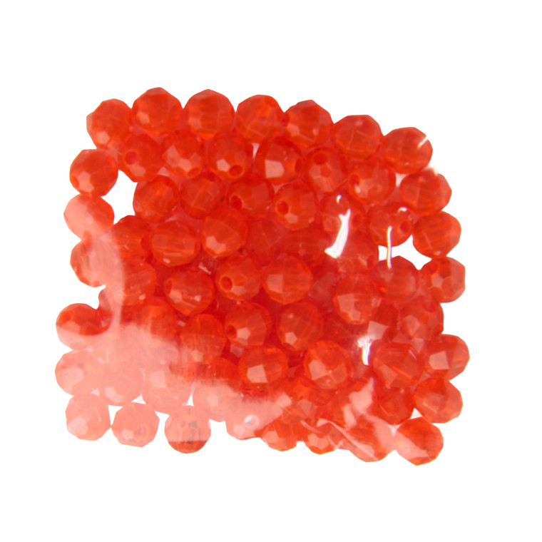 QuickChange Bead - 6mm Red 75pk